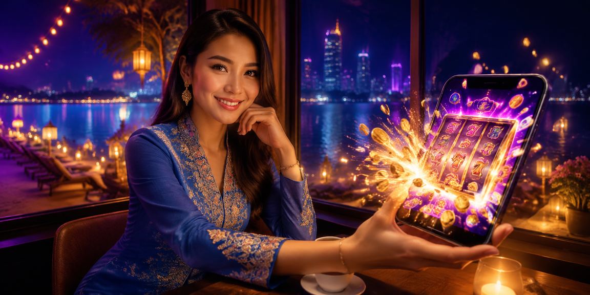 Pemain seronok bermain poker dalam suasana santai